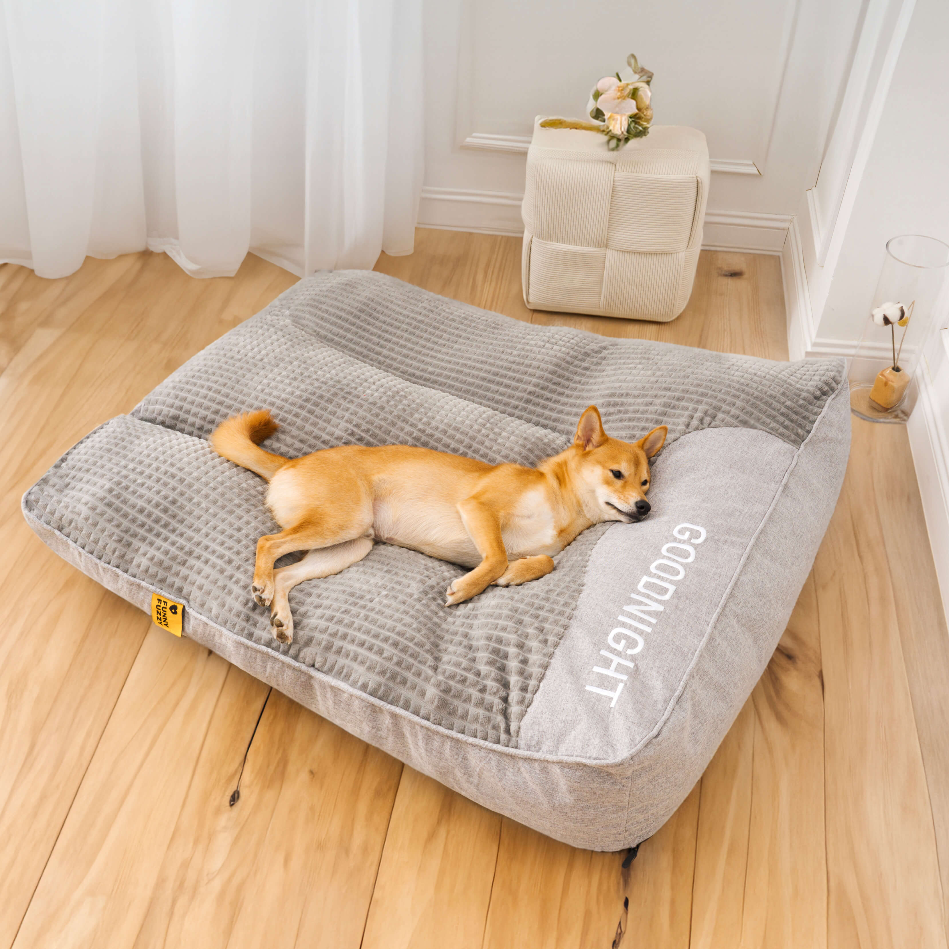 Hondenbed met rugbescherming